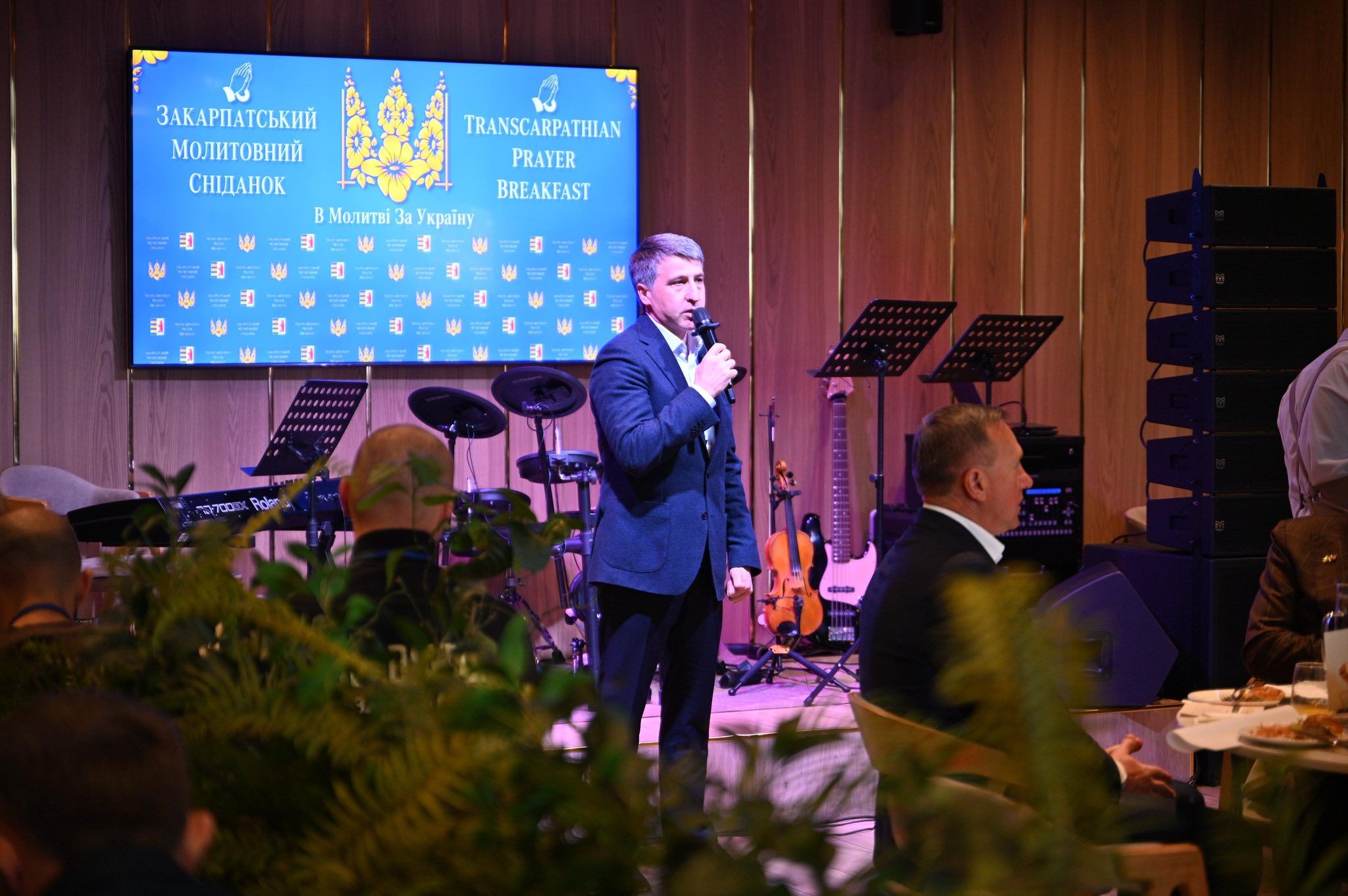 Мирослав Білецький узяв участь у Закарпатському молитовному сніданку