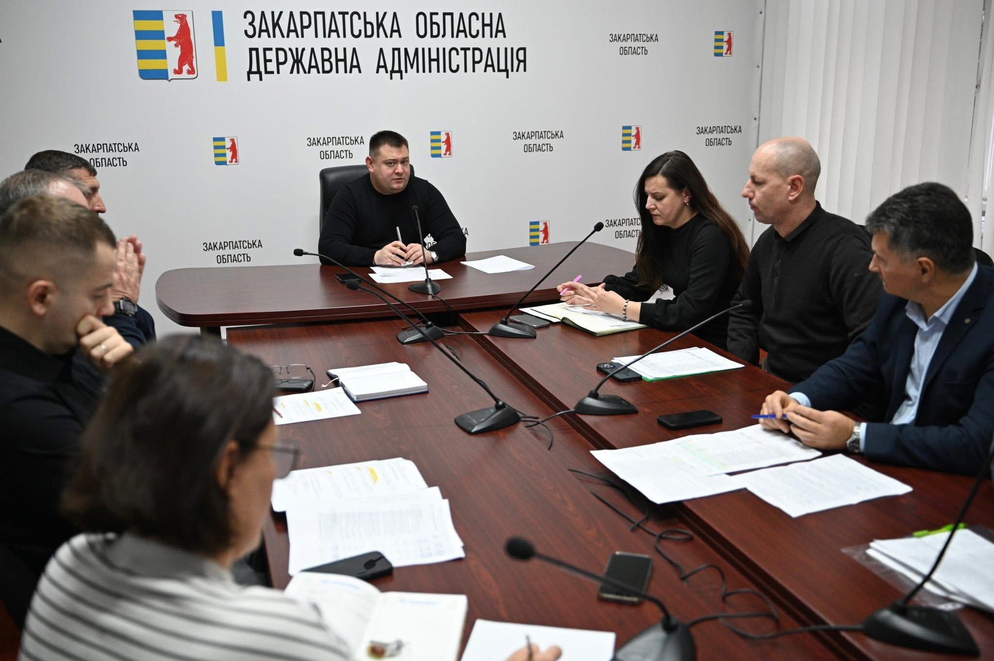 Ростислав Пріцак зустрівся з представниками дорожньої галузі Закарпаття