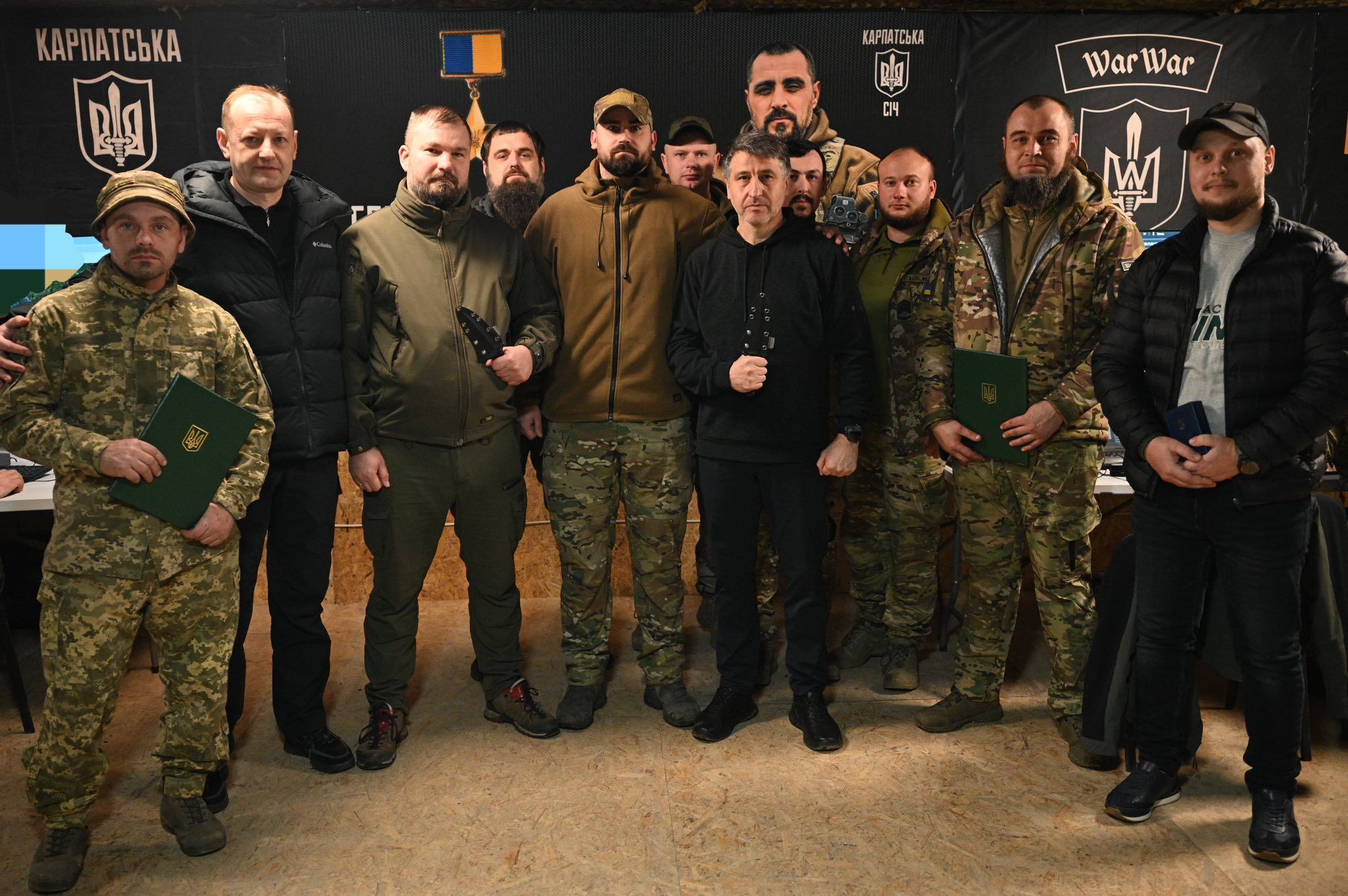  Мирослав Білецький відвідав підрозділ «Карпатська Січ» на Запорізькому напрямку