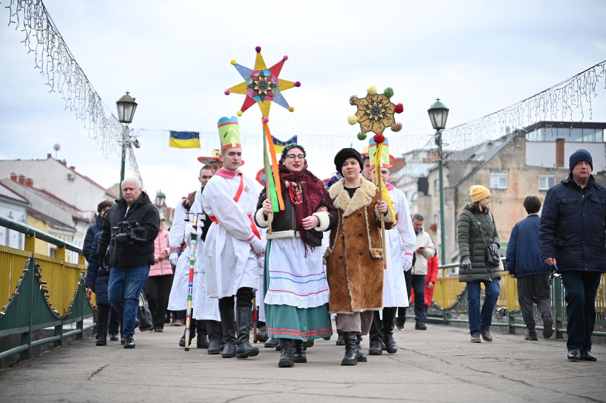 Традиційні «Коляди у старому селі» провели в Ужгороді