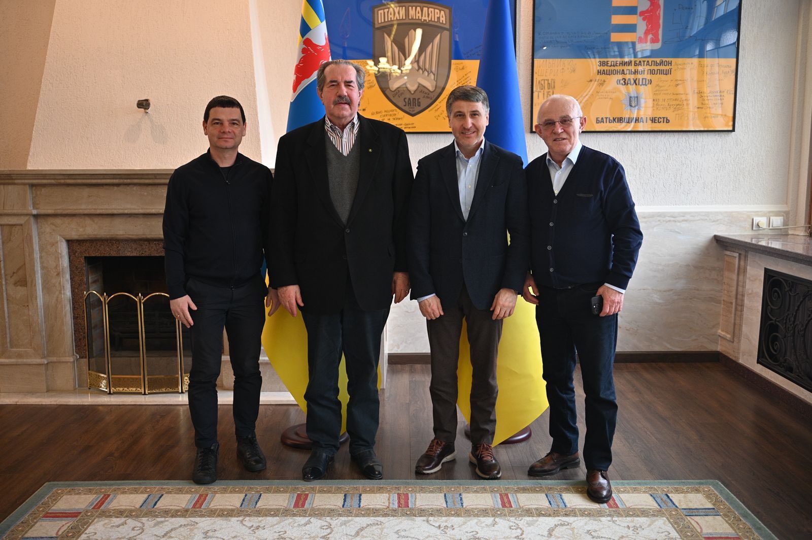 Керівництво області зустрілося із відомими меценатами та амбасадорами Закарпаття