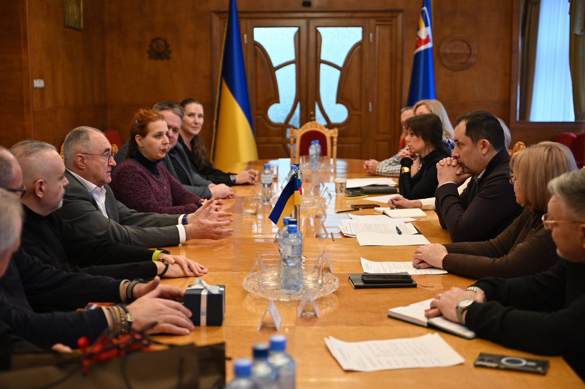 Юрій Гузинець обговорив пріоритети партнерства з делегаціями Італії та Словаччини