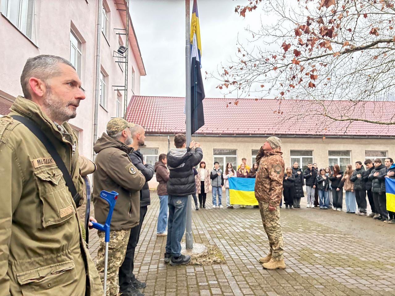 Прапори Надії підняли в усіх районах Закарпаття