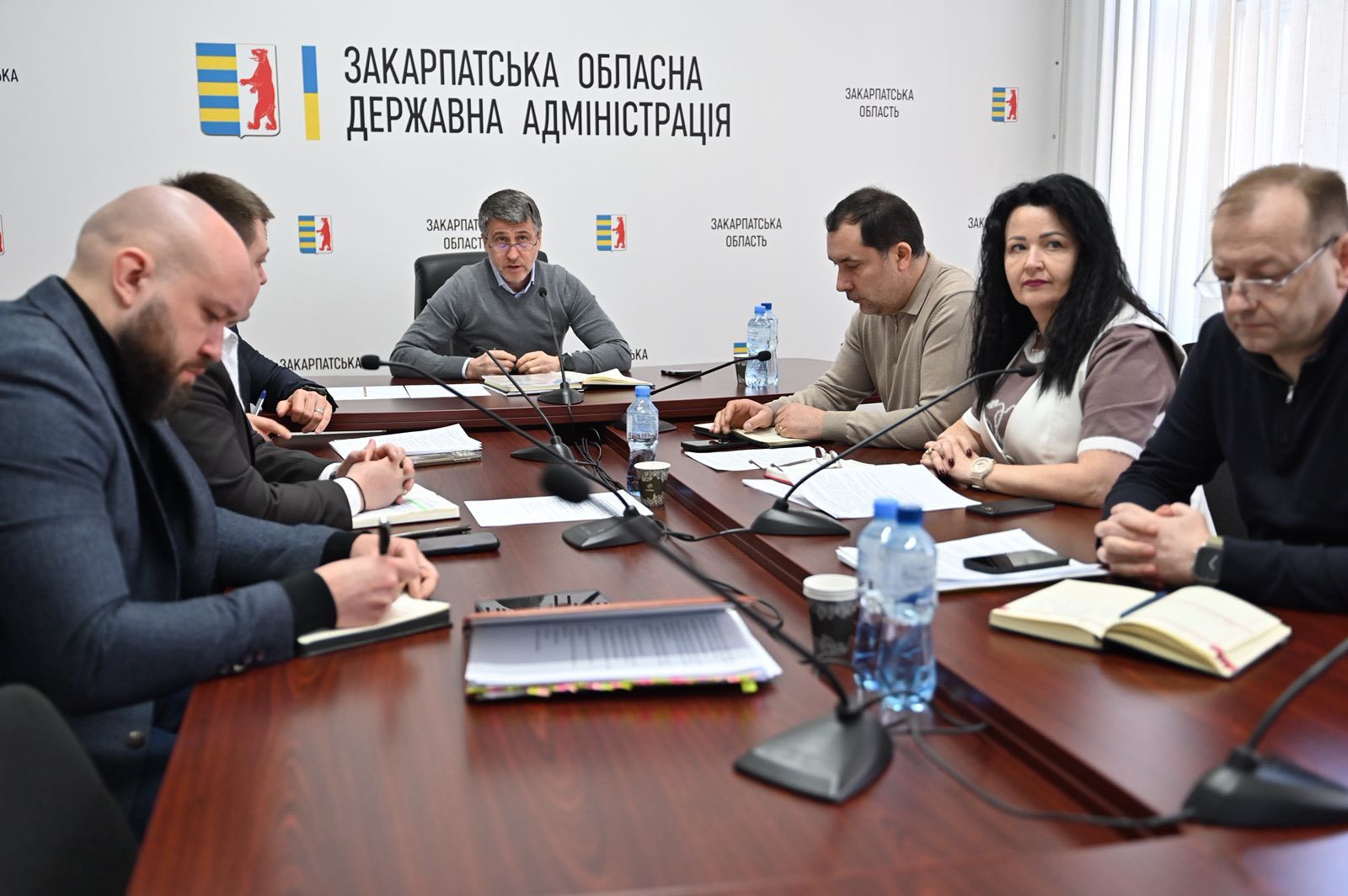 Голова ОВА провів нараду з керівниками районів Закарпаття