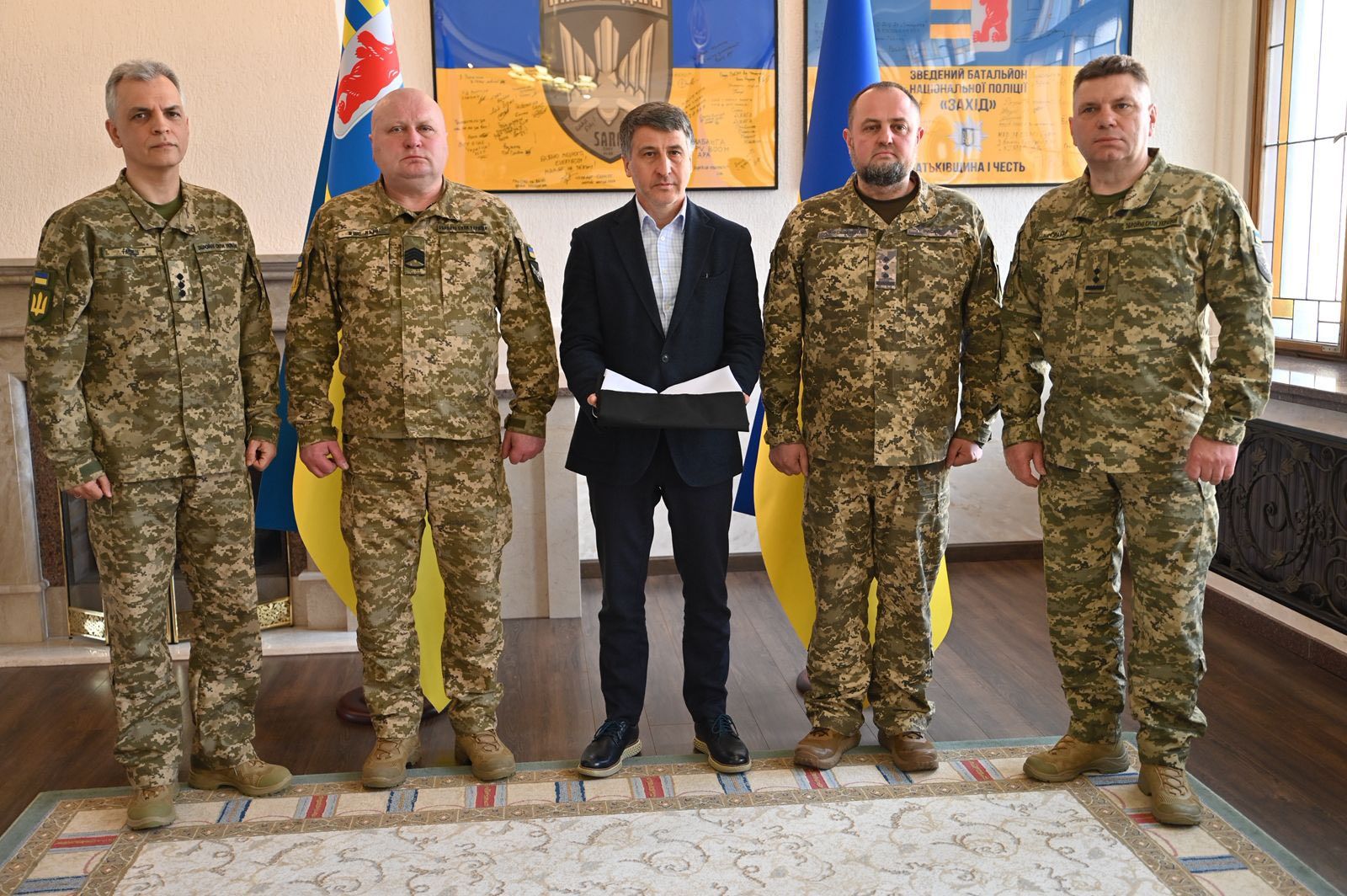 Мирослав Білецький зустрівся з представниками цивільно-військового співробітництва