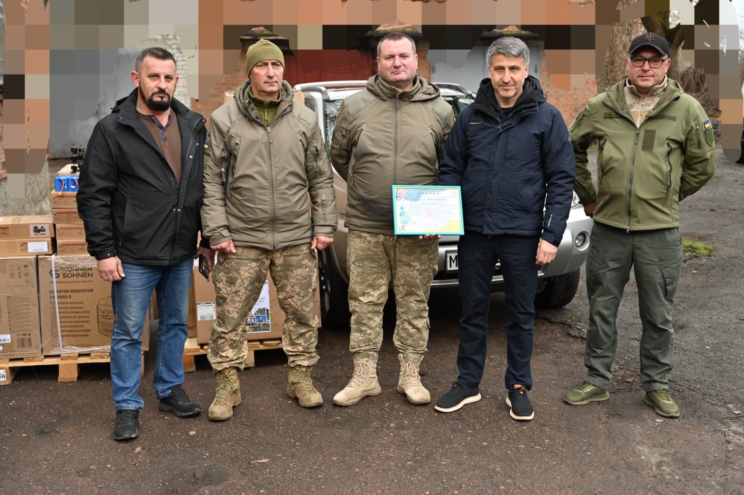 Мирослав Білецький відзначив Воскресіння Господнє разом із воїнами 101-ї бригади ТрО