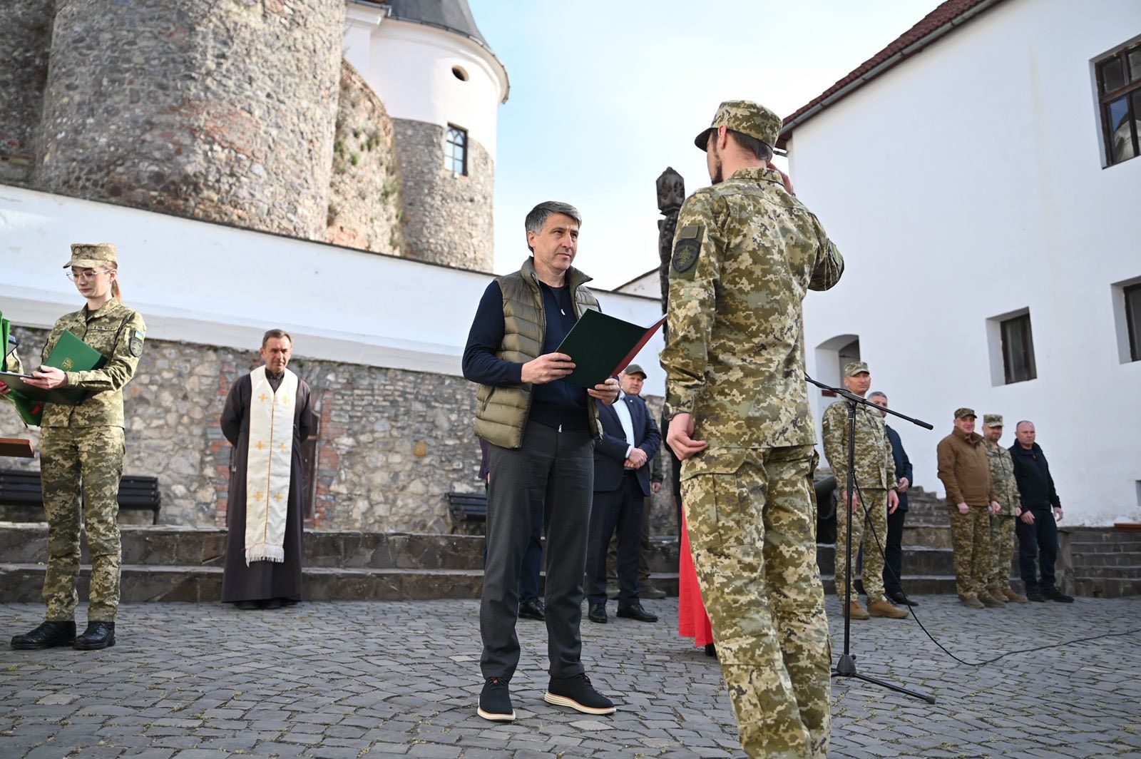 У Мукачеві відзначили прикордонників загону імені героїв Карпатської Січі