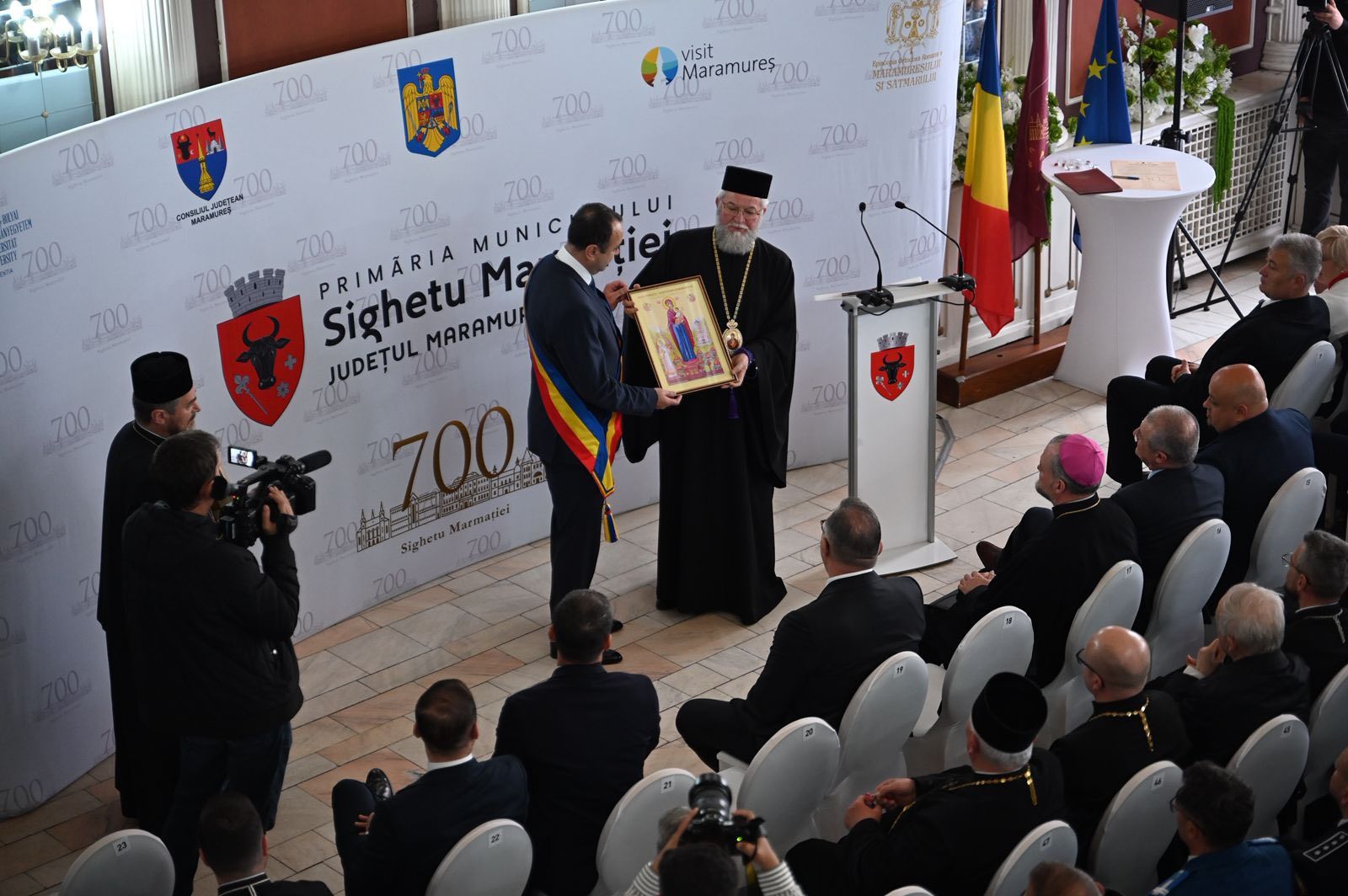 Мирослав Білецький привітав громаду Сігету Мармацієй із 700-річчям першої письмової згадки міста