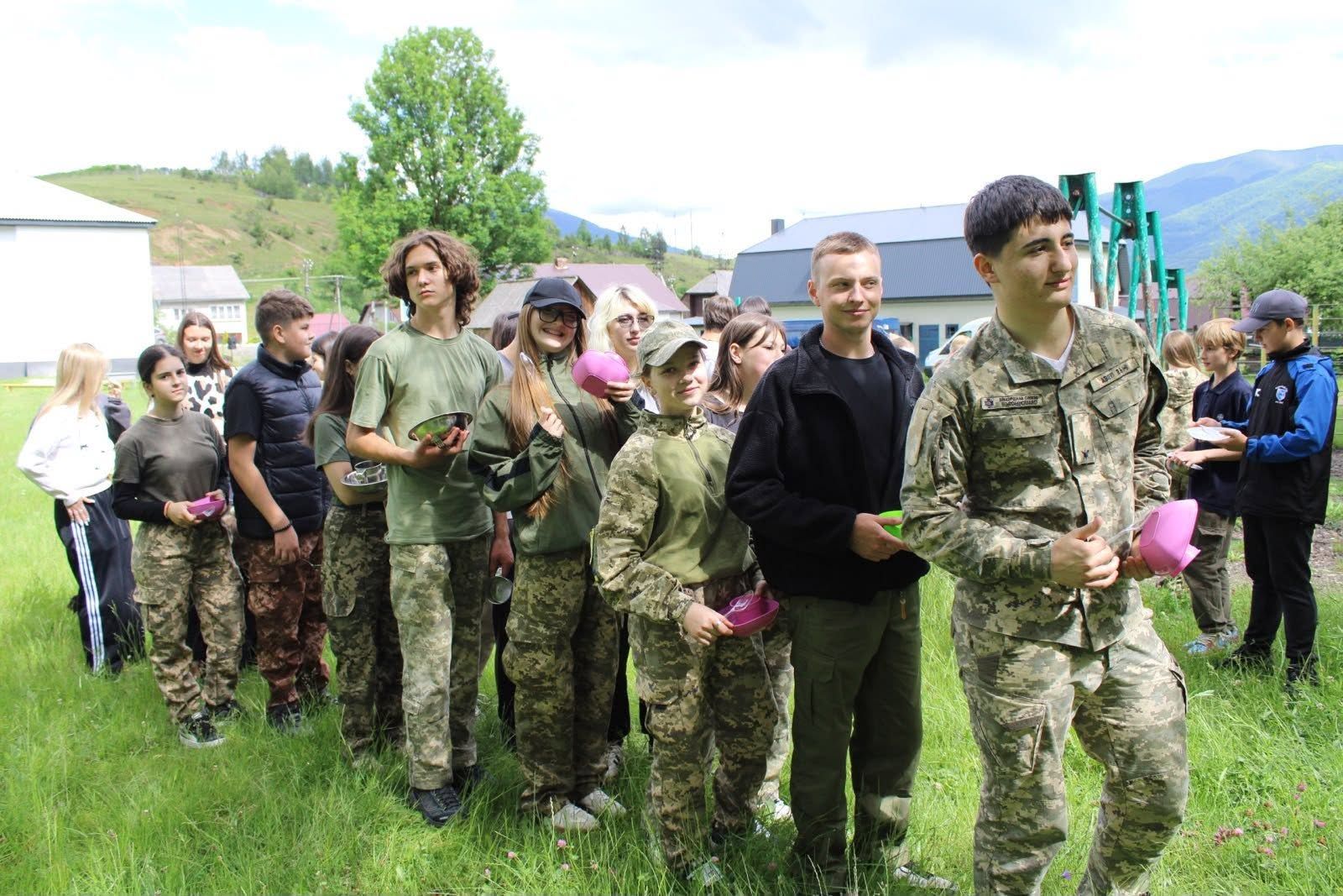 На Закарпатті відбувся військово-патріотичний вишкіл «Вовкулака»