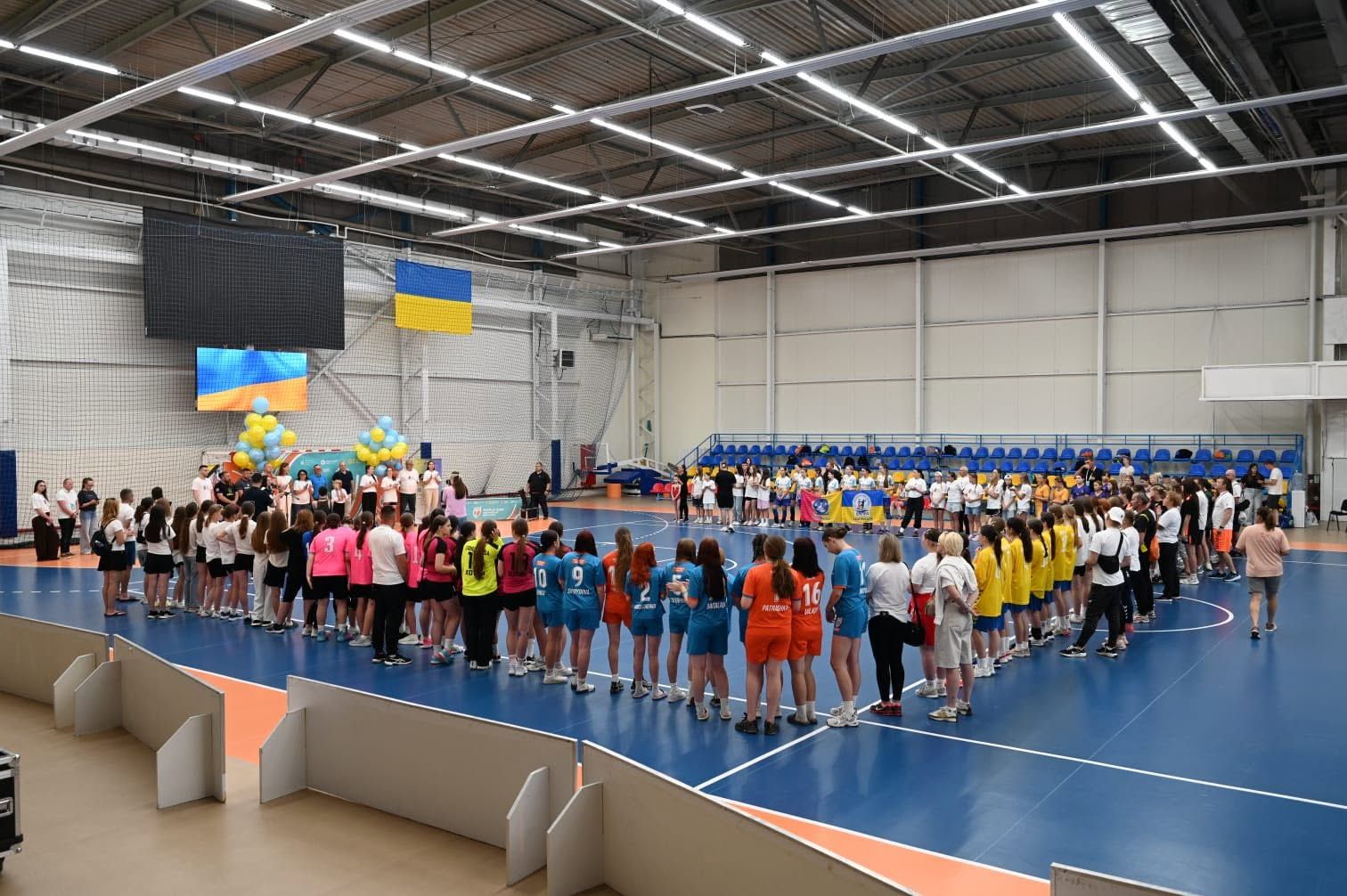 На Закарпатті визначили найкращих юних гандболісток країни
