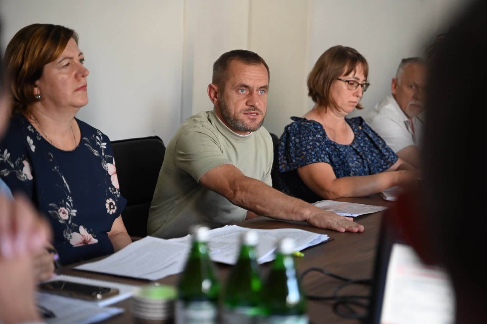 Юрій Гузинець провів нараду щодо ключових питань життєдіяльності Берегівщини