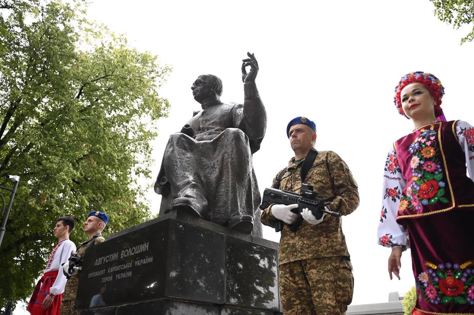 Мирослав Білецький узяв участь у відзначенні Дня Української Державності в Ужгороді