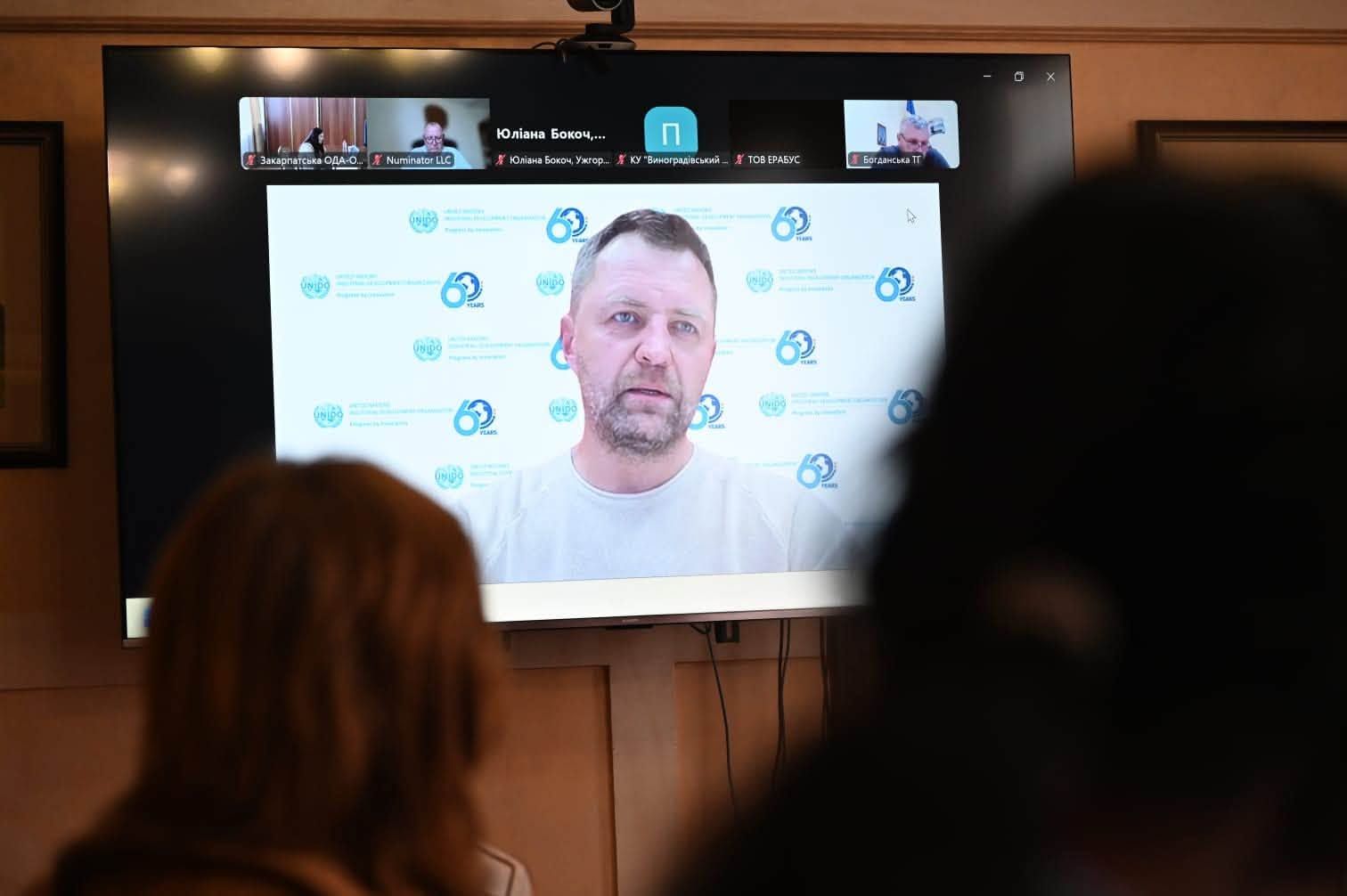 Підприємцям Закарпаття презентували міжнародні програми підтримки від UNIDO
