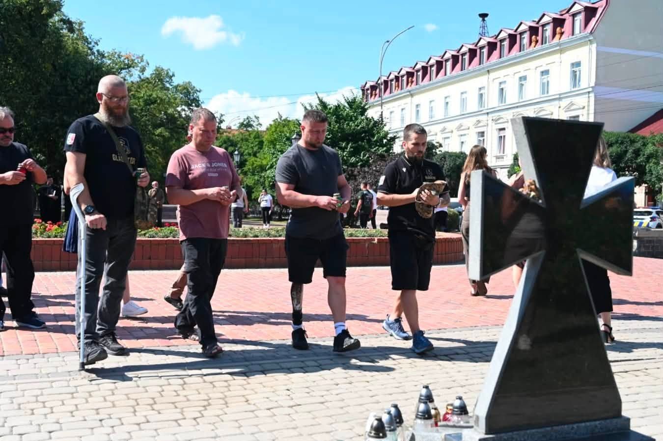 На Закарпатті вшанували пам'ять жертв російського полону