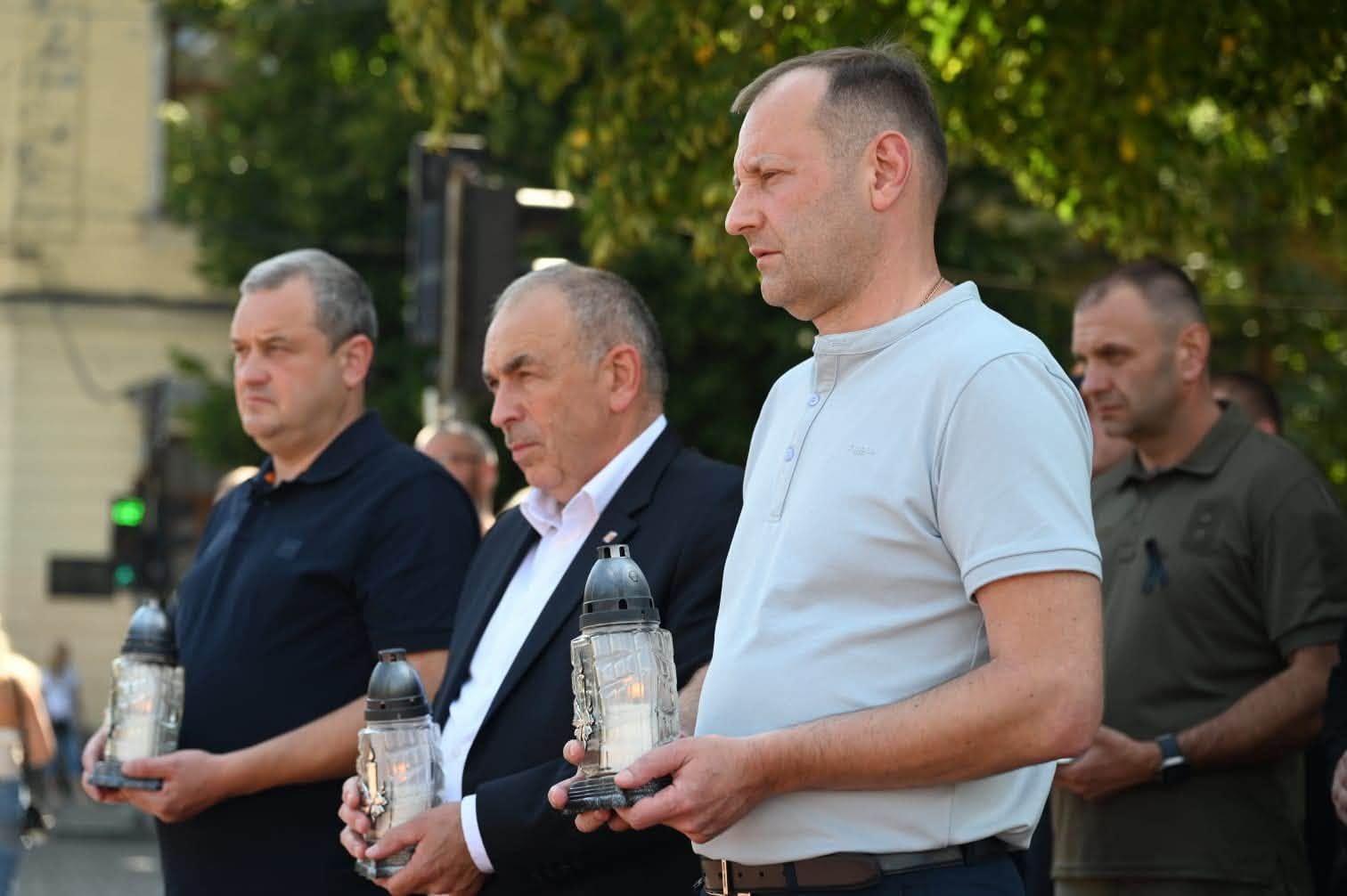 На Закарпатті вшанували пам'ять жертв російського полону