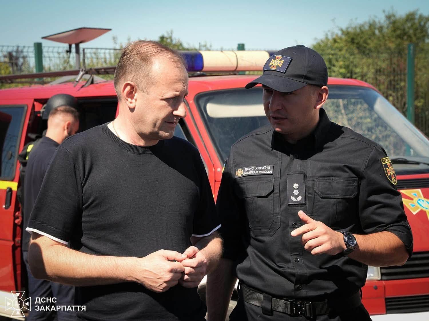 На Берегівщині відбулися комплексні тренування з реагування на надзвичайні ситуації