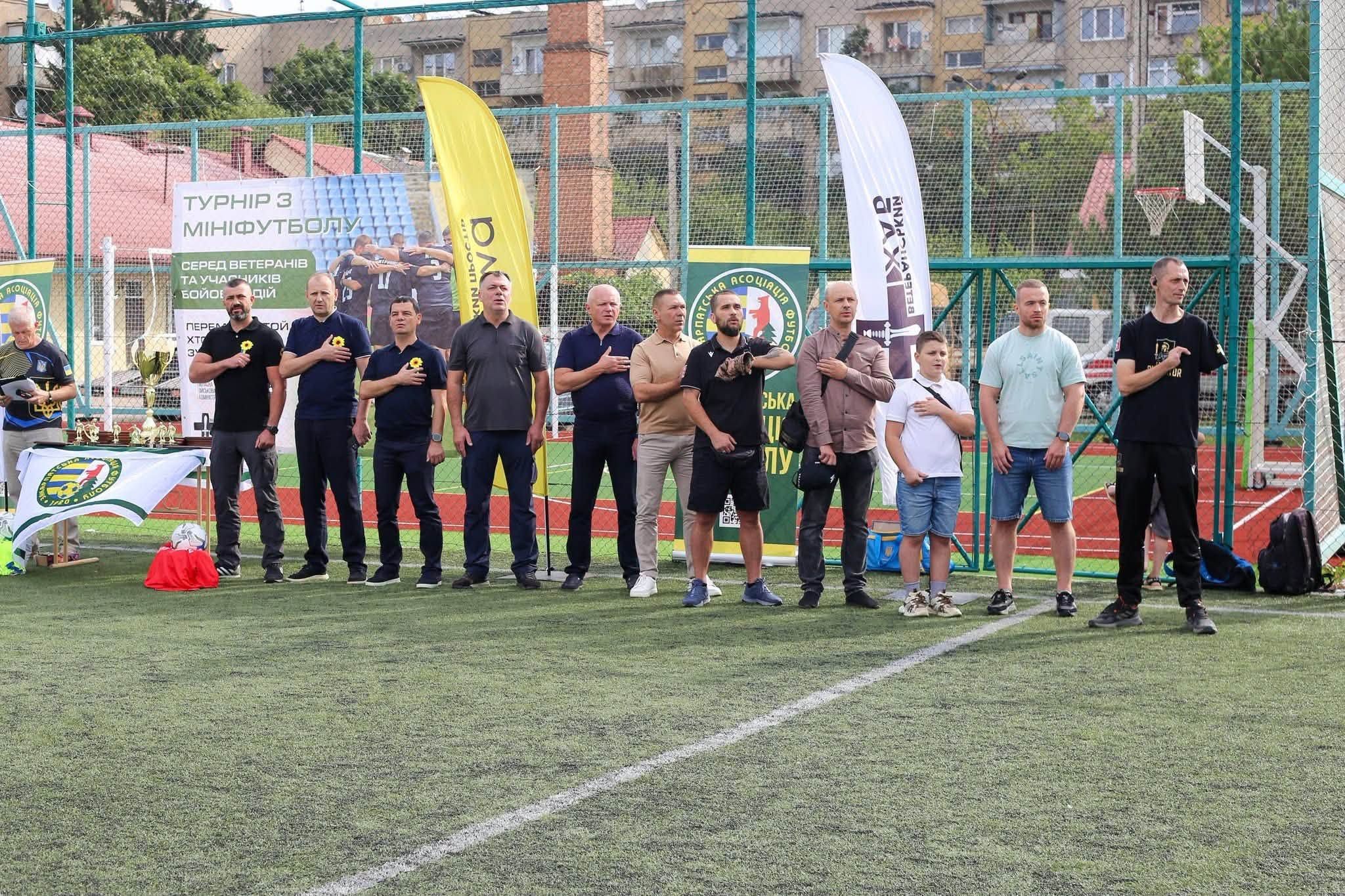 В Ужгороді провели V Кубок голови ОВА з мініфутболу серед ветеранів війни.