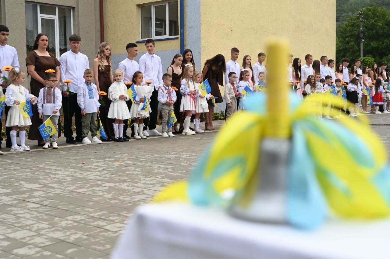 У День знань голова ОВА завітав до рідного Рокосівського ліцею та оглянув новий корпус початкової школи