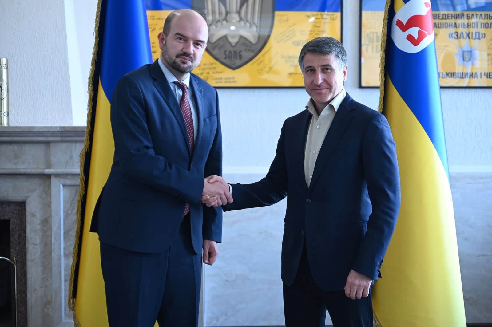 Очільник ОВА зустрівся із заступником голови Нацради Словаччини 