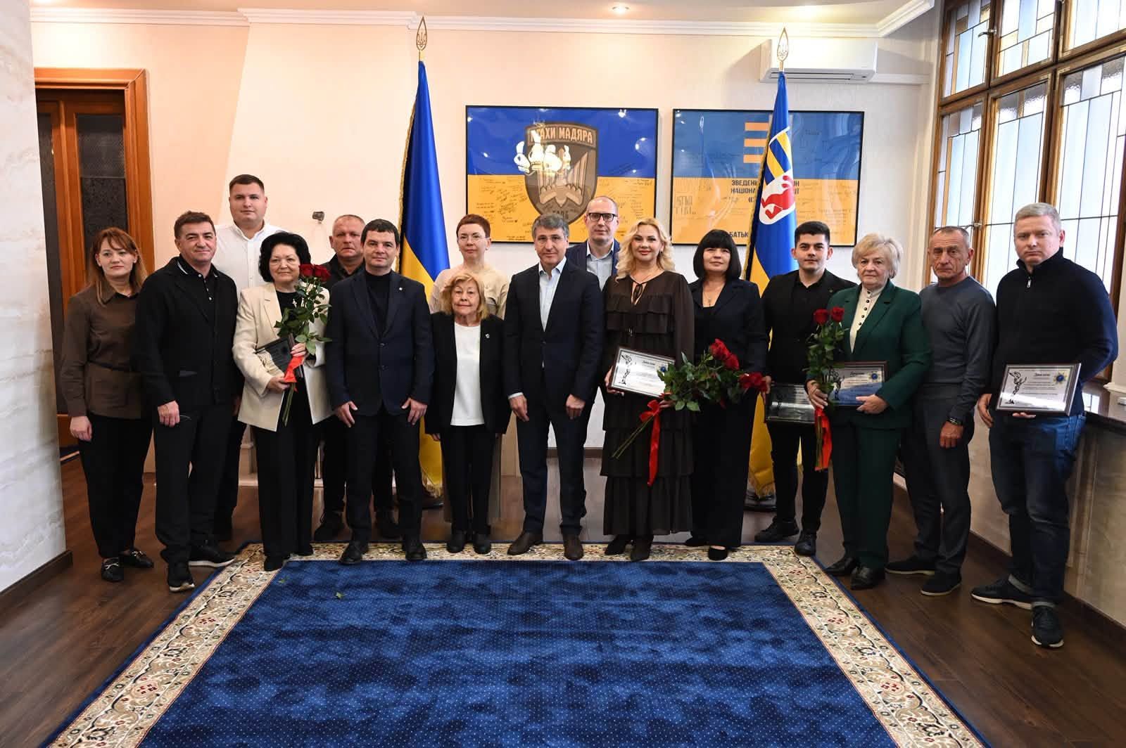 На Закарпатті відзначили переможців Всеукраїнського рейтингу «Сумлінні платники податків – 2025»