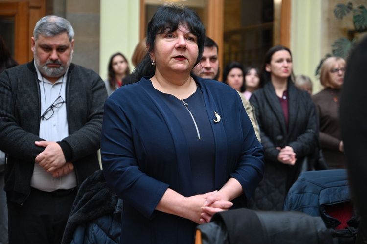 В атріумі ОВА відбулася спільна молитва за Україну та її захисників