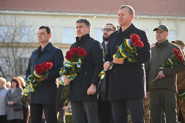 В Ужгороді відзначили 212-ту річницю від дня народження Тараса Шевченка