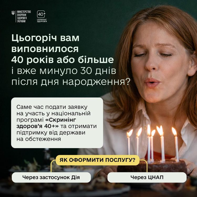  Як отримати кошти на «Скринінг здоров’я 40+»?