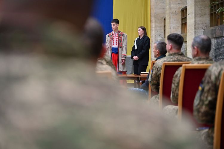 Мирослав Білецький вручив високі відзнаки закарпатським нацгвардійцям