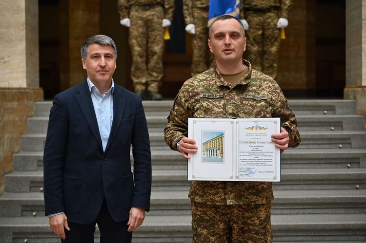 Мирослав Білецький вручив високі відзнаки закарпатським нацгвардійцям
