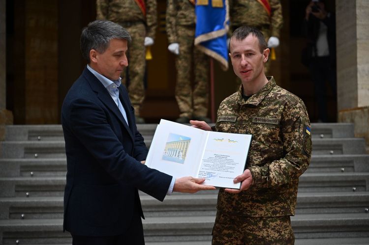 Мирослав Білецький вручив високі відзнаки закарпатським нацгвардійцям