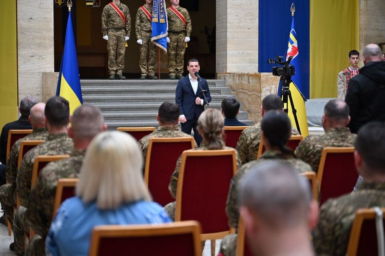 Мирослав Білецький вручив високі відзнаки закарпатським нацгвардійцям