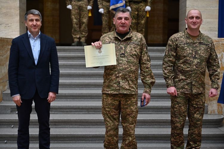 Мирослав Білецький вручив високі відзнаки закарпатським нацгвардійцям