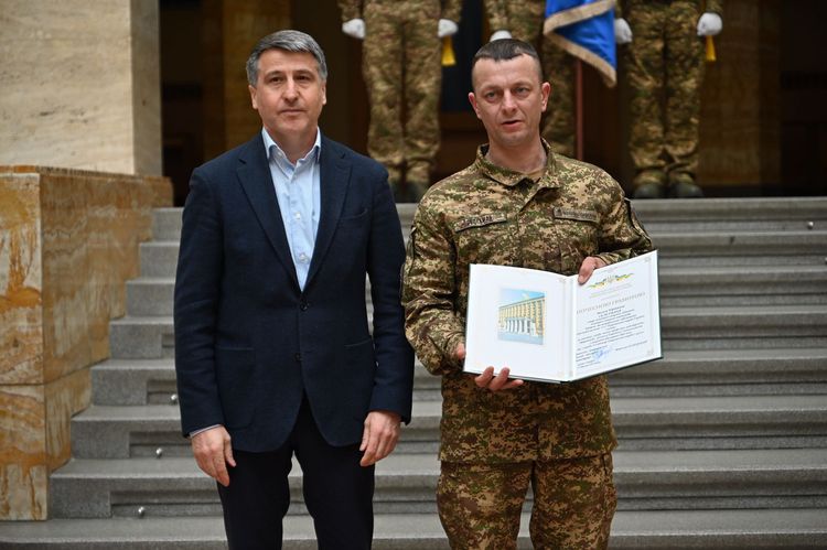 Мирослав Білецький вручив високі відзнаки закарпатським нацгвардійцям