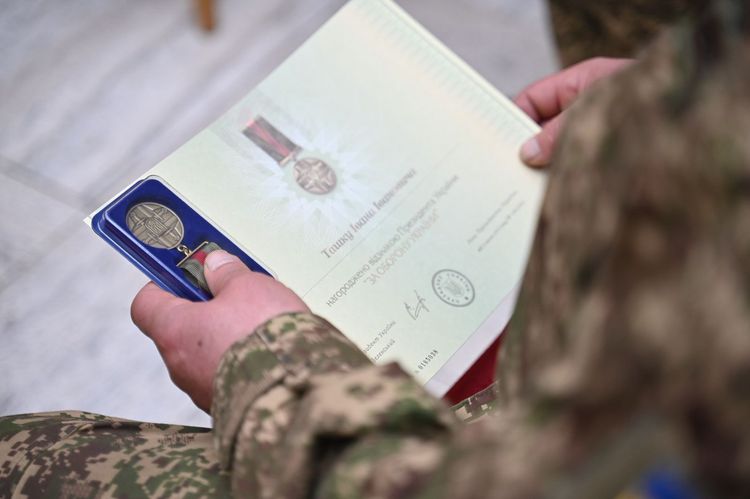 Мирослав Білецький вручив високі відзнаки закарпатським нацгвардійцям