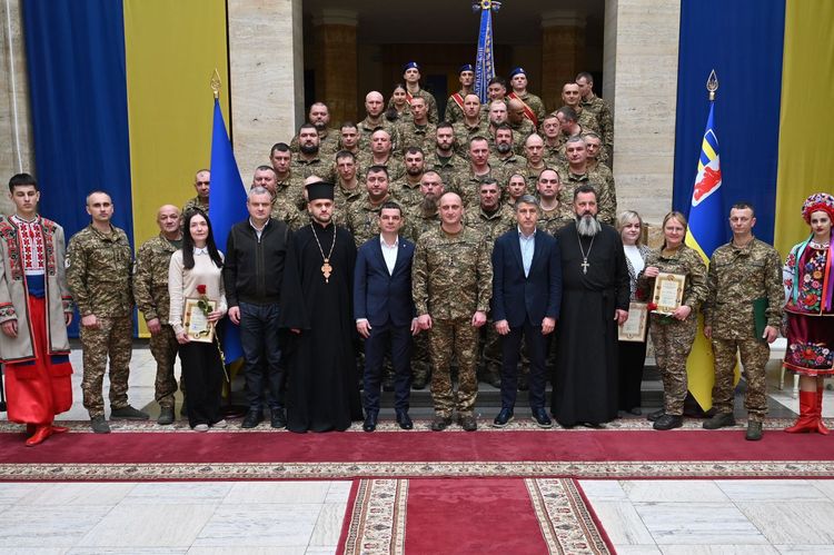 Мирослав Білецький вручив високі відзнаки закарпатським нацгвардійцям