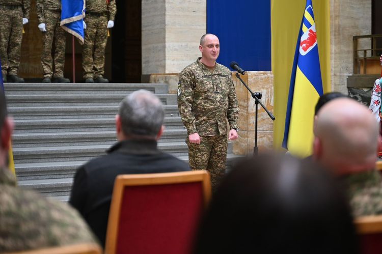 Мирослав Білецький вручив високі відзнаки закарпатським нацгвардійцям