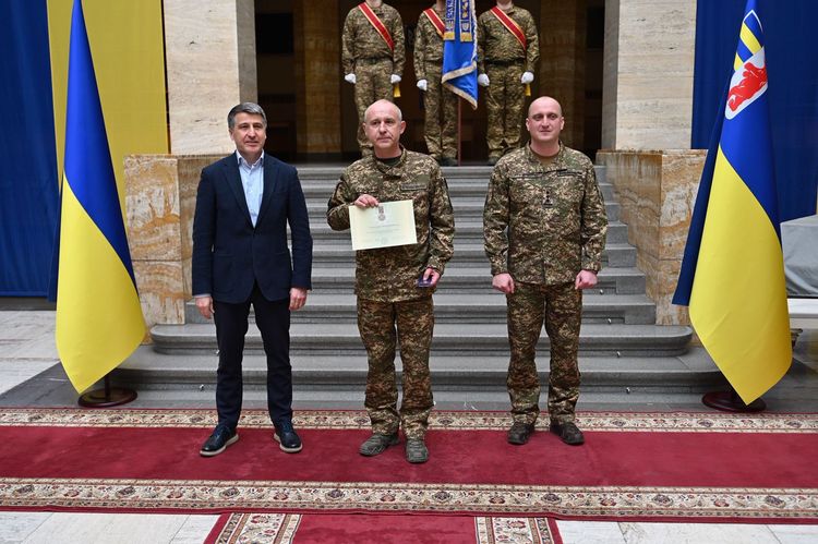 Мирослав Білецький вручив високі відзнаки закарпатським нацгвардійцям