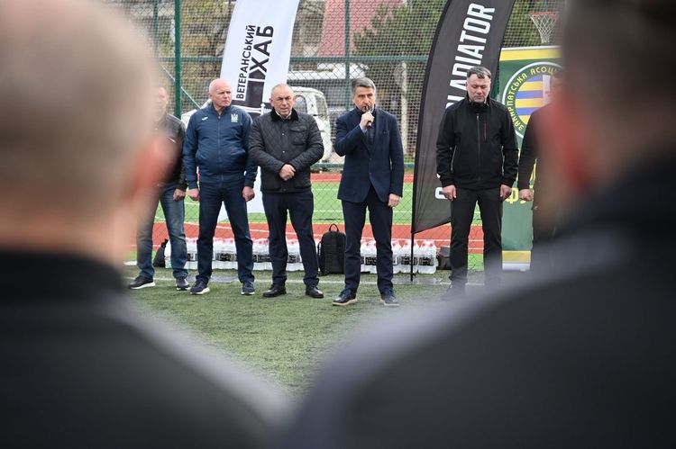 В Ужгороді провели турнір із мініфутболу на Кубок голови ОВА серед ветеранів
