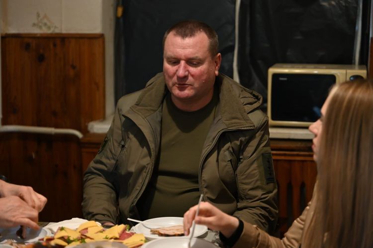Мирослав Білецький відзначив Воскресіння Господнє разом із воїнами 101-ї бригади ТрО