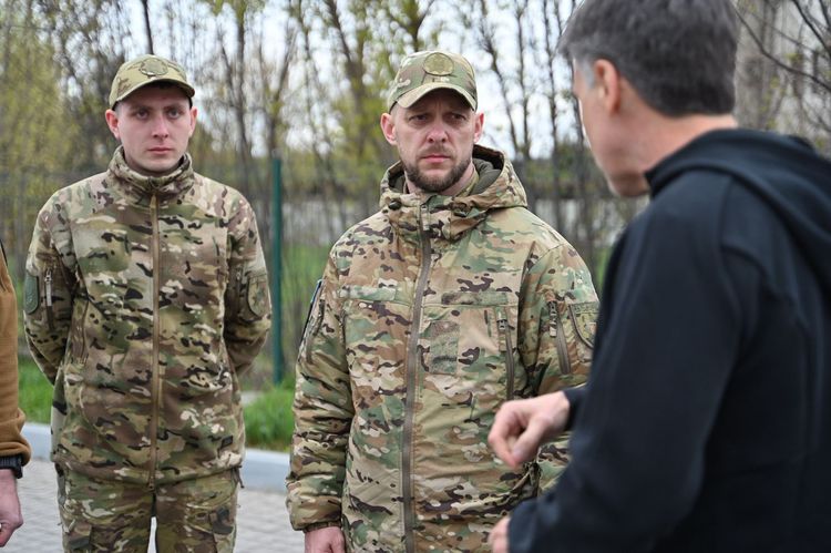 Мирослав Білецький відвідав на передовій закарпатських патрульних 
