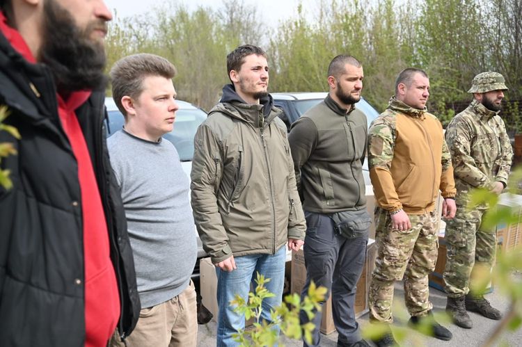 Мирослав Білецький зустрівся з бійцями підрозділу «Карпатська Січ»
