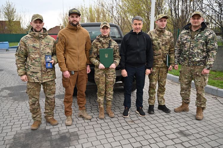 Мирослав Білецький відвідав на передовій закарпатських патрульних 