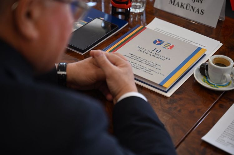 Керівництво області зустрілося з литовською делегацією 
