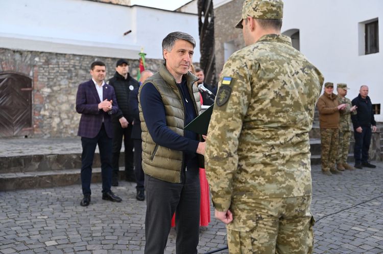 У Мукачеві відзначили прикордонників загону імені героїв Карпатської Січі