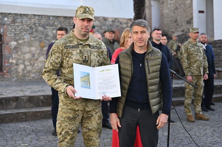 У Мукачеві відзначили прикордонників загону імені героїв Карпатської Січі
