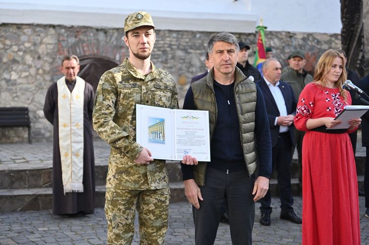 У Мукачеві відзначили прикордонників загону імені героїв Карпатської Січі