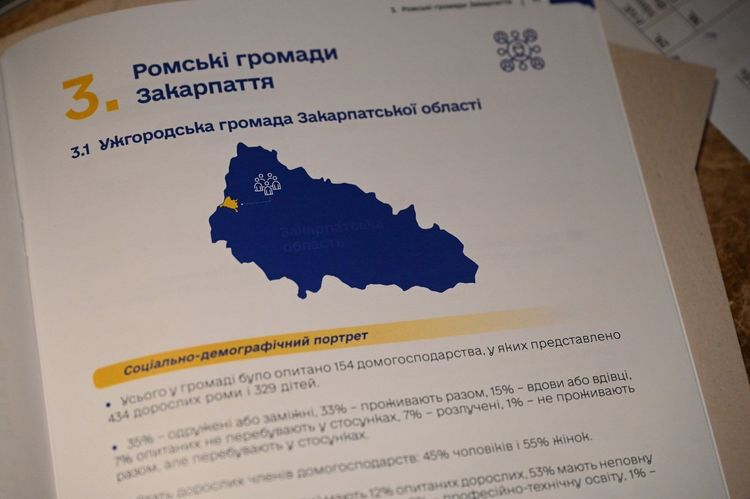 В Ужгороді презентували «Соціальний атлас ромських громад Закарпаття»