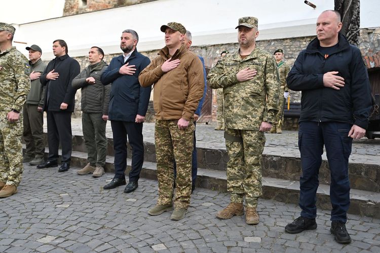 У Мукачеві відзначили прикордонників загону імені героїв Карпатської Січі