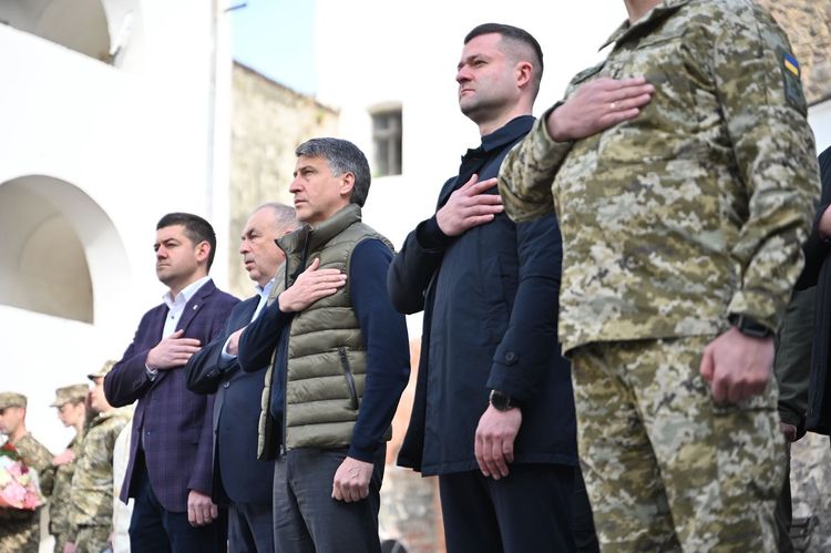 У Мукачеві відзначили прикордонників загону імені героїв Карпатської Січі