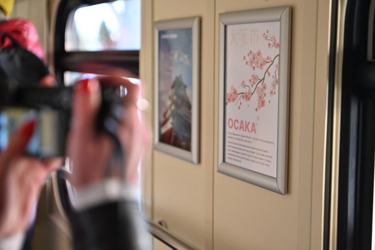 До Ужгорода зі столиці вперше прибув новий флагманський поїзд «Сакура»